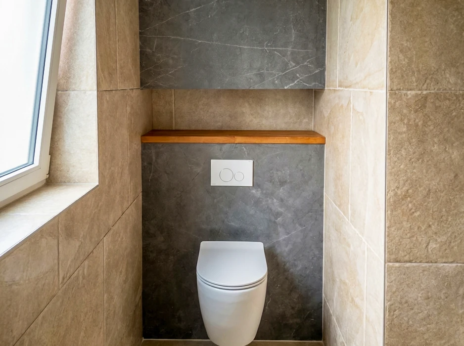 Renovation d'appartement avec comparaison avant-après